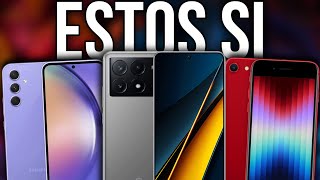 TOP 4 MEJORES TELÉFONOS CELULARES de GAMA MEDIA CALIDAD PRECIO para COMPRAR en 2024 [upl. by Acnoib191]