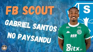 O NOVO CENTROAVANTE DO PAYSANDU É UM BOM REFORÇO Conheça Gabriel Santos atleta de 25 anos [upl. by Tica]