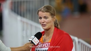 Dafne SCHIPPERS Silver1081s 100m Women Final IAAF World Championships beijing 2015 [upl. by Hubing825]