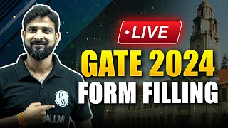 GATE 2024 Form Fill Up  How To Fill GATE 2024 Application Form  Step By Step  GATE Wallah [upl. by Alledi]