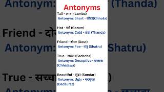 antonym song with lyrics  opposite brainbud english shorts ytshorts viral trending short [upl. by Duile695]