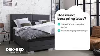 Elektrisch verstelbare Boxspring Zeus  Boxspring Lease van DekbedDiscounter [upl. by Atikkin743]