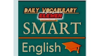 Daily English Vocabulary  11 [upl. by Naujej22]