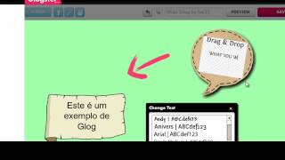 Tutorial Básico do Glogster [upl. by Rubma]