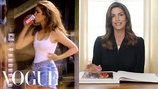 Cindy Crawford Breaks Down 13 Looks From 1989 to Now  Life in Looks  Vogue [upl. by Laspisa928]