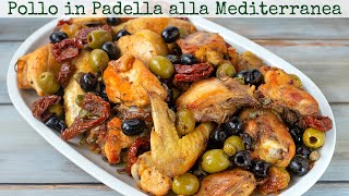 POLLO IN PADELLA ALLA MEDITERRANEA Ricetta Facile di Benedetta [upl. by Arehahs247]