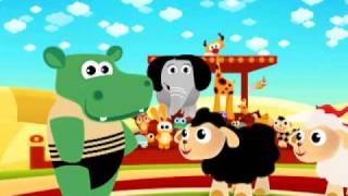 Cartoon animation for babies quotthe hippoquot [upl. by Dis]