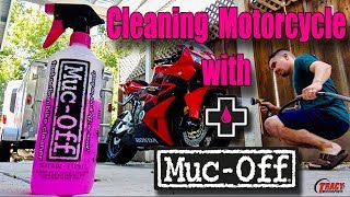 MucOff Motorcycle Cleaner Review Video Tracy Motorsports [upl. by Airelav269]