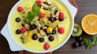 fruit custard  in hindi easy recipe [upl. by Jamie]