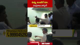 నువ్వు ఇంజనీరే కదా చంద్రబాబు వార్నింగ్ cmchandrababu somasiladam  ABN Telugu [upl. by Aidas]