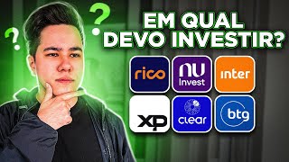 QUAL A MELHOR CORRETORA PARA INVESTIR EM 2024 GUIA DEFINITIVO [upl. by Allys617]