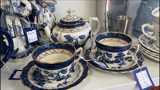 Antiques UK 🇬🇧 Antique Vintage Porcelain LONDON Antique Shopping 🇬🇧 [upl. by Con]