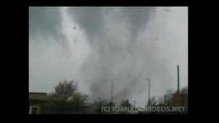 Tornado video from Tulia TX  from a different angle [upl. by Ecirtel]