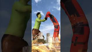 Captain America and Deadpool team up to defeat the monster and Chucky p2spideylife [upl. by Kcirredal]