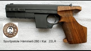 Sportpistole Hämmerli 280 zerlegen disassembly [upl. by Namdor810]