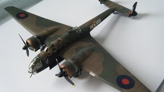 Airfix 172 Handley Page Hampden Photo build Guide [upl. by Aniara]