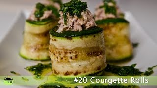 20 Courgette Rolletjes met Tonijnsalade Foodbomb [upl. by Attena]