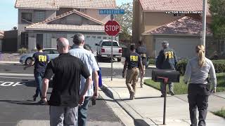 The FBIs Violent Gang Task Force Executes warrant at Victorville Home [upl. by Savvas]