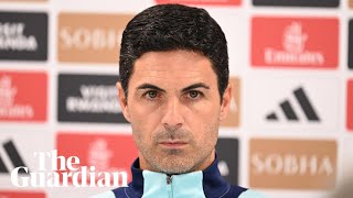 Mikel Arteta defends Arsenals tactics in Manchester City draw [upl. by Yran]