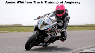 James Whitham Track Training at Anglesey Circuit [upl. by Idissak]