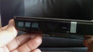 Asus SDRW08D2SU External Slim DVDRW Drive USB 20 Black Unboxing HD [upl. by Freda]