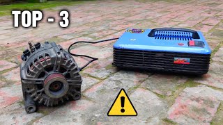 3 Simple Inventions with Car Alternator [upl. by Eelarual211]