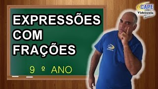 Expressão Utilizando Frações na Matemática  Concurso para Ingresso no Ensino Médio [upl. by Fulvi]