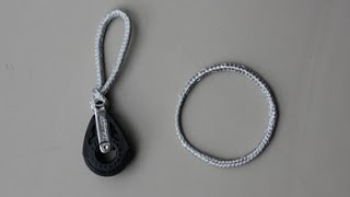 How to splice a Dyneema loop [upl. by Sparhawk]