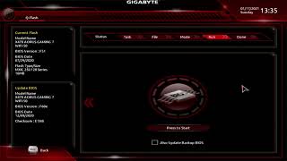 Tutorial Update BIOS Gigabyte X470 Gaming 7 Wifi agar support Ryzen 5000 Series Bios F60e [upl. by Yendys]