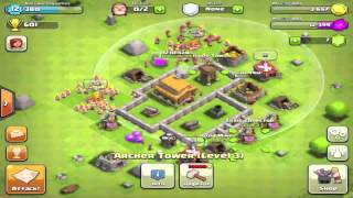 BEST Clash of Clans Defense Strategy for Town Hall Level 3 [upl. by Racklin]