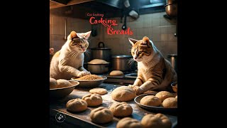 Cat Cooking Breads Punjabi Comedy Dubbing [upl. by Elmina]