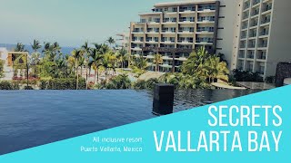 SECRETS VALLARTA BAY ALL INCLUSIVE RESORT  Puerto Vallarta Mexico [upl. by Inalan681]