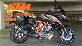 KTM 1290 Super Duke GT Review [upl. by Ahsiugal]