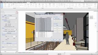 Autodesk Revit Architecture Rendering a View with Artificial Lighting [upl. by Eseenaj]