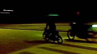 ex5 vs RXZ  Sprint test sa kajang motor malaysia [upl. by Emiolhs]