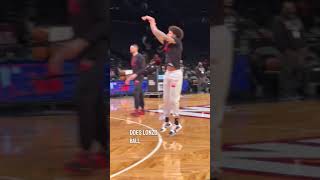 Does Lonzo Ball have a better workout than LaMelo shorts [upl. by Addie]