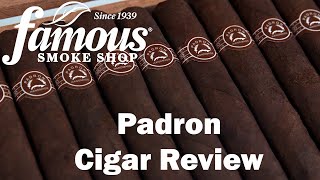 Padron Cigars Review  Famous Smoke Shop [upl. by Frederick]