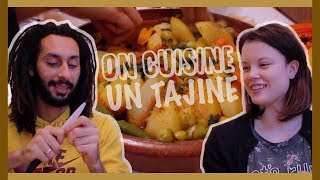 JAPPREND À FAIRE LE TAJINE MAROCAIN  RECETTE  Claire [upl. by Haelat]