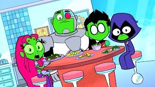 TEEN TITANS GO  quotVegetablesquot  Episode 68  Official Clip [upl. by Anayek256]