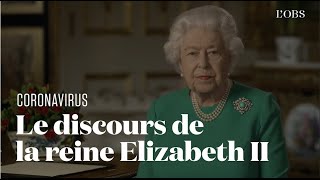 Le discours de la reine Elizabeth II face au coronavirus soustitré en français [upl. by Netsirt442]