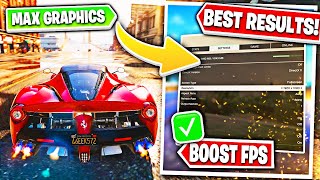 🔧GTA 5 Best Graphics Settings✅  2023 Oct Best Optimization Guide🔥 [upl. by Orutra]