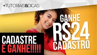 ⚡ CADASTRE e GANHE 24 REAIS  APP Pagando no Cadastro  PROMOÇÃO TOP [upl. by Eisle]