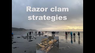 How to dig Razor Clams in tough conditions [upl. by Scharff85]