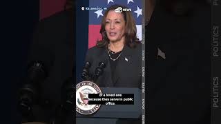 Kamala Harris Speaks in Kalamazoo on Trump and Corey Comperatore [upl. by Relyhs22]