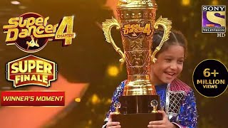 Florina बनी SD4 की Winner  Super Dancer Chapter 4  Winners Moment [upl. by Sivar]