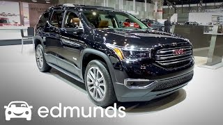 2017 GMC Acadia Review  Features Rundown  Edmunds [upl. by Cogen]