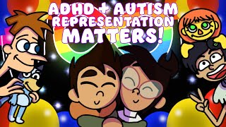 Autism and ADHD Representation Matters  Phineas and Ferb Amphibia Owl House Molly McGee  more [upl. by Naehgem]