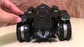 Mattel DC Mulitverse SDCC 2014 Exclusive Batmobile Batman Arkham Knight [upl. by Anotyad691]