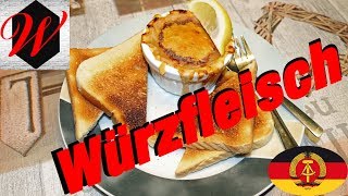 DDR Rezept Würzfleisch einfach schnell und richtig lecker [upl. by Sherborne109]