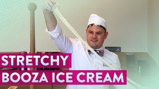 Incredible Stretchy Ice Cream  Foodcom [upl. by Kaylee147]